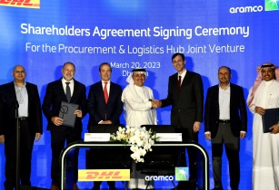 阿拉伯国家石油公司和DHL供应链签署协议来提高供应链的可持续性
